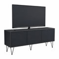 TV-Board – 152,5 × 43 × 37 cm, moderner Stil, Anthrazit und Schwarz, für Wohnzimmer und Schlafzimmer