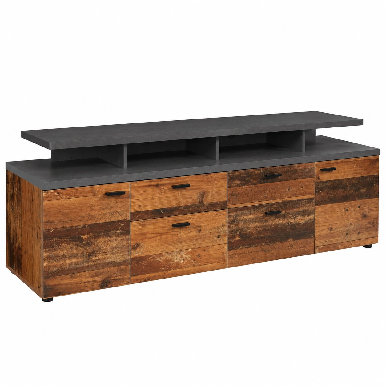 TV-Schrank – 180 × 66 × 47 cm, mit Schubladen