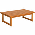 Tisch – 106 × 66 cm, aus Akazienholz, für Garten