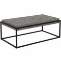 Couchtisch – 10 cm, Grau und Schwarz