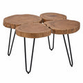 Couchtisch – 78 × 56 × 72 cm, aus Massivholz