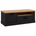 Schrank – 139,6 cm, Landhausstil, mit Schubladen, aus Holzwerkstoff und Eichenholz